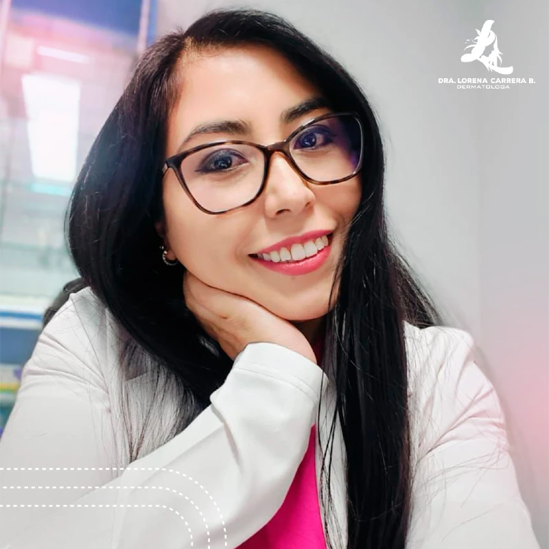 Dra. Lorena Carrera Ballón dermatologa en Arequipa