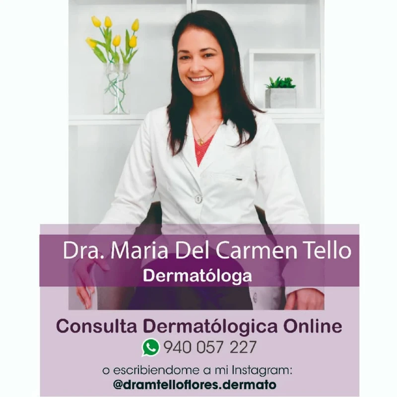 Dra. María del Carmen Tello Flores dermatologa en Magdalena